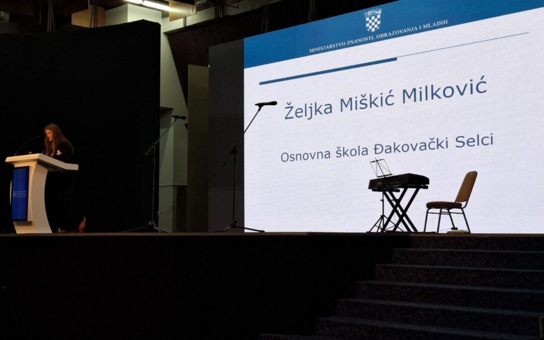 Učiteljica naše škole među 522 nagrađena prosvjetna djelatnika