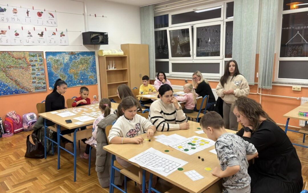 Večer matematike u 1. i 2. razredu