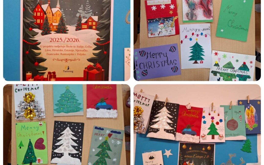 eTwinning projekt Christmas Cheers Across Europe 2.0
