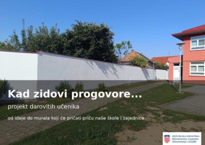 Kad zidovi progovore… – od ideje do realizacije