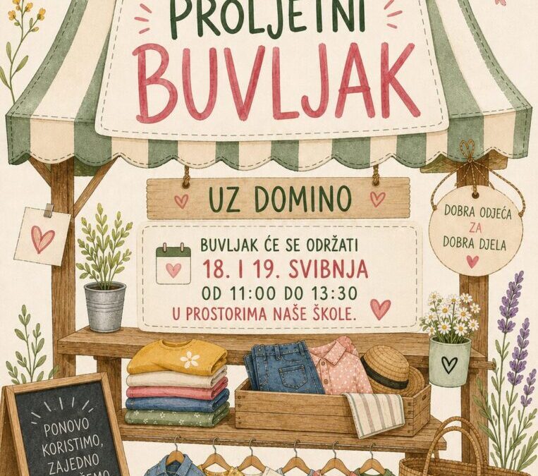 Proljetni buvljak 2026.